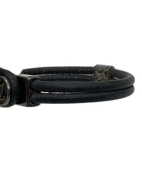 LOUIS VUITTON（ルイ ヴィトン）LOUIS VUITTON (ルイ ヴィトン) エクリプス ブラスレ ループイット ブレスレット モノグラム ブラックの古着・服飾アイテム