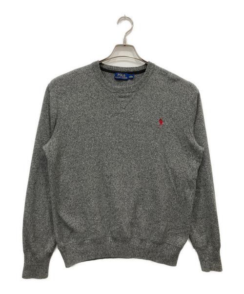 POLO RALPH LAUREN（ポロ・ラルフローレン）POLO RALPH LAUREN (ポロ・ラルフローレン) クルーネックスウェット グレー サイズ:Sの古着・服飾アイテム