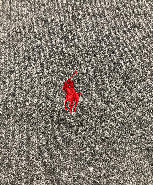 POLO RALPH LAUREN（ポロ・ラルフローレン）POLO RALPH LAUREN (ポロ・ラルフローレン) クルーネックスウェット グレー サイズ:Sの古着・服飾アイテム