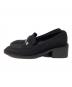 GUCCI (グッチ) スクエアトゥローファー ブラック サイズ:37 1/2：10000円