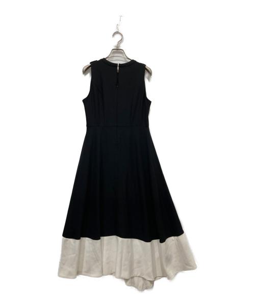 HER LIP TO（ハーリップトゥ）HER LIP TO (ハーリップトゥ) Imperia Asymmetric Dress ブラック×ホワイト サイズ:Mの古着・服飾アイテム