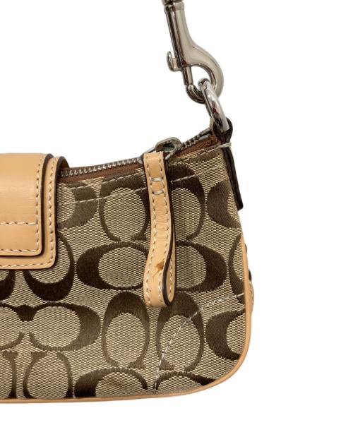 COACH（コーチ）COACH (コーチ) ソーホーミニワンショルダーバッグ ベージュの古着・服飾アイテム