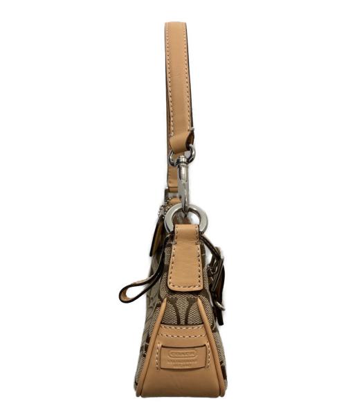 COACH（コーチ）COACH (コーチ) ソーホーミニワンショルダーバッグ ベージュの古着・服飾アイテム