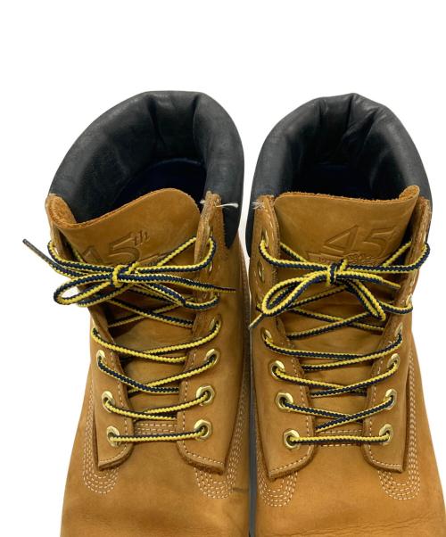 Timberland（ティンバーランド）Timberland (ティンバーランド) 6INCH PREMIUM BOOTS WP 45th WHEAT ベージュ サイズ:9の古着・服飾アイテム