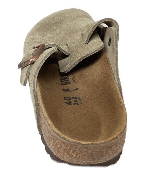 BIRKENSTOCK（ビルケンシュトック）BIRKENSTOCK (ビルケンシュトック) Boston / ボストン サンダル ベージュ サイズ:26cmの古着・服飾アイテム