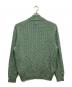 POLO RALPH LAUREN (ポロ・ラルフローレン) ハーフジップコットンニット グリーン サイズ:XL：8000円