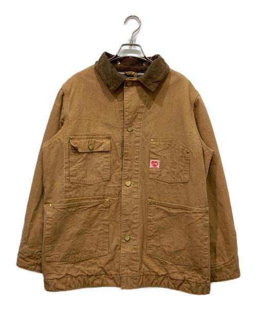 TCB jeans（ティーシービー ジーンズ）TCB jeans (ティーシービー ジーンズ) Cathartt Stray Cathartt Chore Coat Duck ブラウン サイズ:36の古着・服飾アイテム