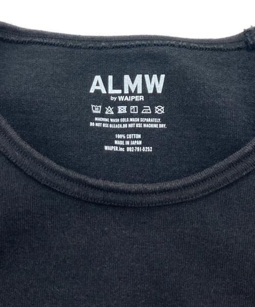 ALMW by WAIPER（アーミー バイ ワイパー）ALMW by WAIPER (アーミー バイ ワイパー) WILA-REFLECTOR REFLECTOR T-Shirt ブラック サイズ:Mの古着・服飾アイテム