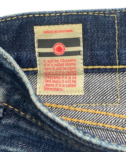 MOMOTARO JEANS（桃太郎ジーンズ）MOMOTARO JEANS (桃太郎ジーンズ) 出陣タイトストレートデニムパンツ インディゴ サイズ:W32の古着・服飾アイテム