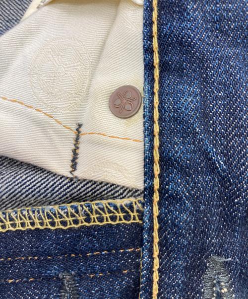 MOMOTARO JEANS（桃太郎ジーンズ）MOMOTARO JEANS (桃太郎ジーンズ) 出陣タイトストレートデニムパンツ インディゴ サイズ:W32の古着・服飾アイテム