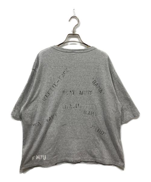 waiper（ワイパー）waiper (ワイパー) 12 FABRIC PREMIUM プリントTシャツ グレー サイズ:Mの古着・服飾アイテム