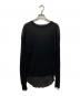EVERYDAY I LIKE. (エヴリデイ アイ ライク) Sheer Waffle Tシャツ ブラック サイズ:-：5000円
