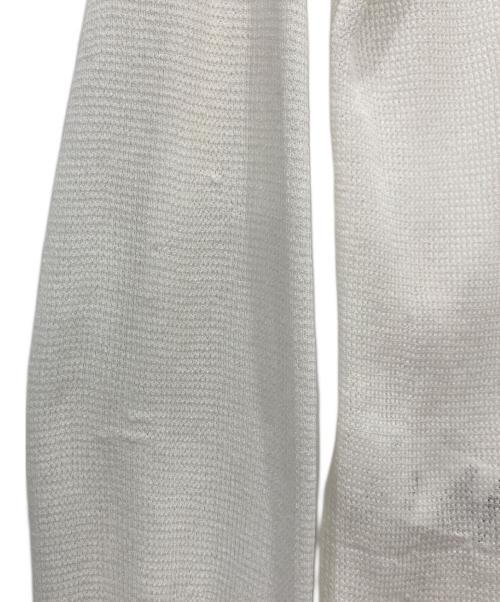 EVERYDAY I LIKE.（エヴリデイ アイ ライク）EVERYDAY I LIKE. (エヴリデイ アイ ライク) Sheer Waffle Tシャツ ホワイト サイズ:-の古着・服飾アイテム