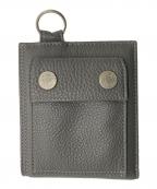 PORTERポーター）の古着「SQUARE PURSE」｜ライトグレー