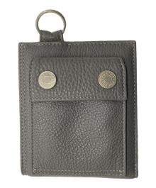 PORTER（ポーター）の古着「SQUARE PURSE」｜ライトグレー