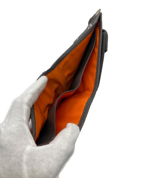 PORTER（ポーター）PORTER (ポーター) SQUARE PURSE ライトグレーの古着・服飾アイテム