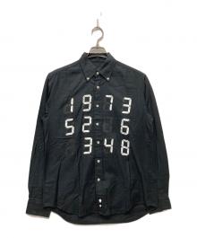 SOPHNET.（ソフネット）の古着「宮島達男 COUNTER B.D SHIRT」｜ブラック