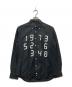 SOPHNET.（ソフネット）の古着「宮島達男 COUNTER B.D SHIRT」｜ブラック