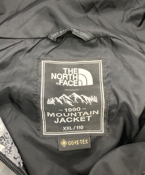 THE NORTH FACE（ザ ノース フェイス）THE NORTH FACE (ザ ノース フェイス) 1990 NOVELTY ECO GTX MOUNTAIN JACKET ブラック×ホワイト サイズ:XXLの古着・服飾アイテム