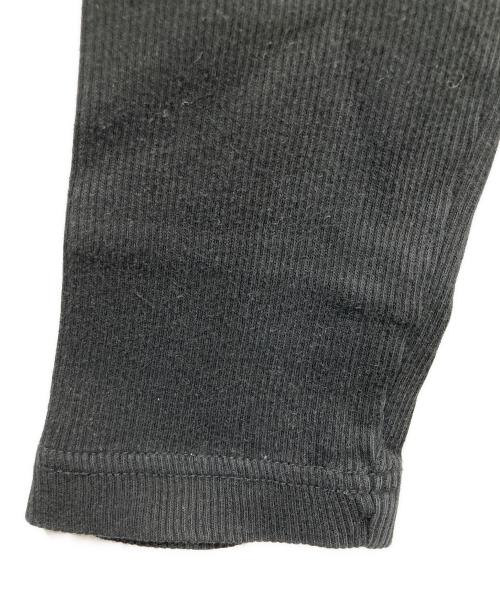 BURBERRY BLACK LABEL（バーバリーブラックレーベル）BURBERRY BLACK LABEL (バーバリーブラックレーベル) ヘンリーネックカットソー ブラック サイズ:2の古着・服飾アイテム