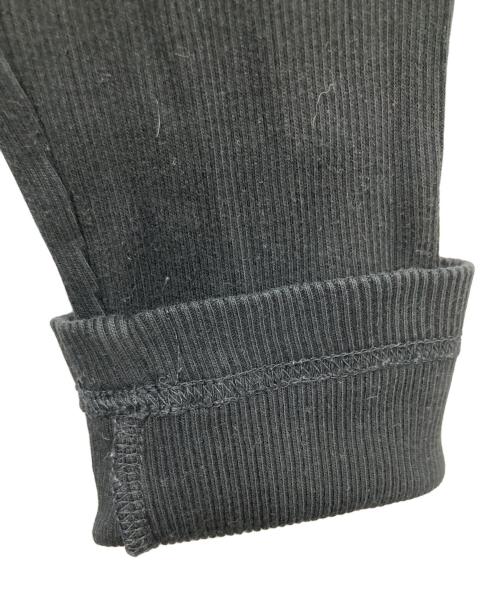 BURBERRY BLACK LABEL（バーバリーブラックレーベル）BURBERRY BLACK LABEL (バーバリーブラックレーベル) ヘンリーネックカットソー ブラック サイズ:2の古着・服飾アイテム