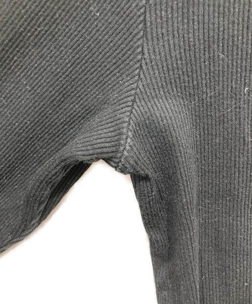 BURBERRY BLACK LABEL（バーバリーブラックレーベル）BURBERRY BLACK LABEL (バーバリーブラックレーベル) ヘンリーネックカットソー ブラック サイズ:2の古着・服飾アイテム