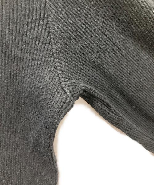 BURBERRY BLACK LABEL（バーバリーブラックレーベル）BURBERRY BLACK LABEL (バーバリーブラックレーベル) ヘンリーネックカットソー ブラック サイズ:2の古着・服飾アイテム
