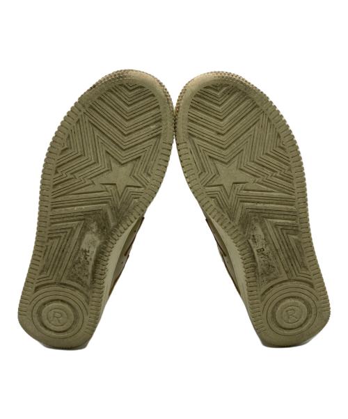 A BATHING APE（アベイシングエイプ）A BATHING APE (アベイシングエイプ) BAPE STA Low ベージュ サイズ:26.5cmの古着・服飾アイテム