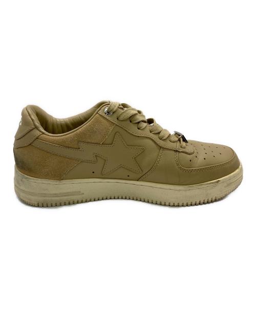 A BATHING APE（アベイシングエイプ）A BATHING APE (アベイシングエイプ) BAPE STA Low ベージュ サイズ:26.5cmの古着・服飾アイテム