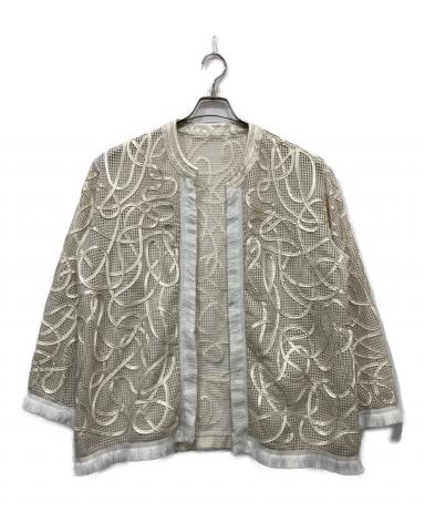 中古・古着通販】AMIRI (アミリ) MEDI TAPE EMBROIDERY MESH JACKET