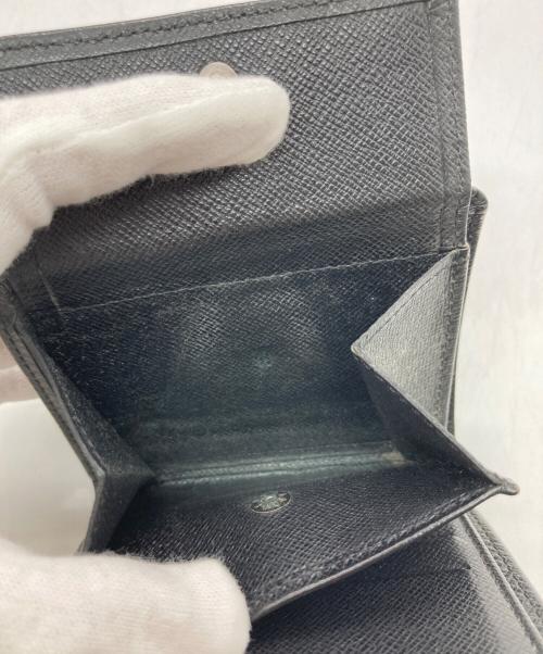 LOUIS VUITTON（ルイ ヴィトン）LOUIS VUITTON (ルイ ヴィトン) 2つ折り財布 ブラックの古着・服飾アイテム