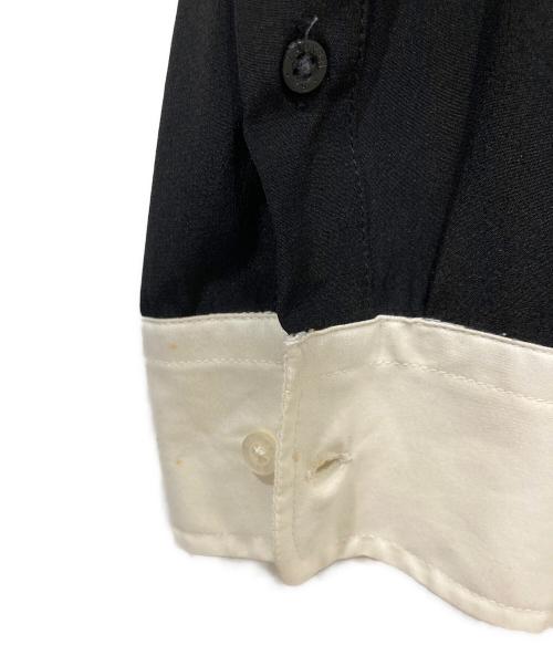 LAUREN RALPH LAUREN（ローレン ラルフ ローレン）LAUREN RALPH LAUREN (ローレン ラルフ ローレン) シルクシャツ ブラック サイズ:12の古着・服飾アイテム