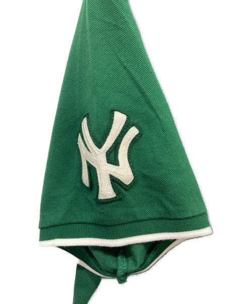 POLO RALPH LAUREN（ポロ・ラルフローレン）POLO RALPH LAUREN (ポロ・ラルフローレン) Yankees ポロシャツ グリーン サイズ:XLの古着・服飾アイテム