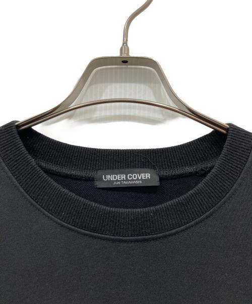 UNDERCOVER（アンダーカバー）UNDERCOVER (アンダーカバー) Uロゴクルーネックスウェット ブラック サイズ:4の古着・服飾アイテム