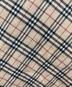 中古・古着 BURBERRY BLUE LABEL (バーバリー ブルー レーベル) ベルト付きノバチェックスカート ベージュ×レッド サイズ:38：8000円