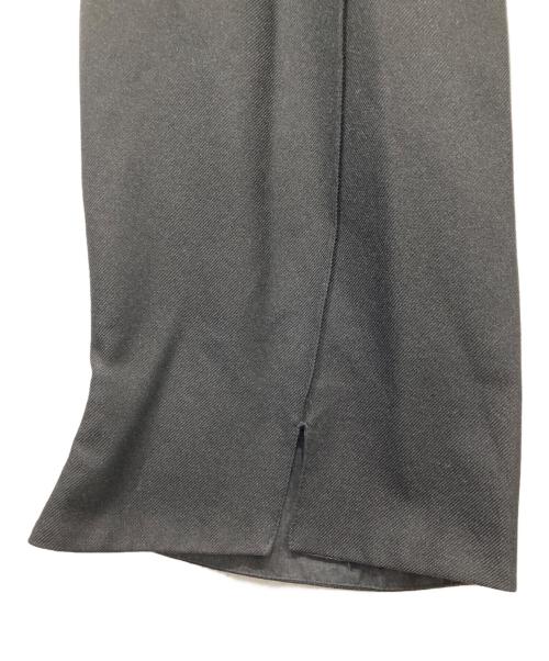 Knuth Marf（クヌースマーフ）knuth marf (クヌースマーフ) フロントスリットパンツ ブラック サイズ:XSの古着・服飾アイテム
