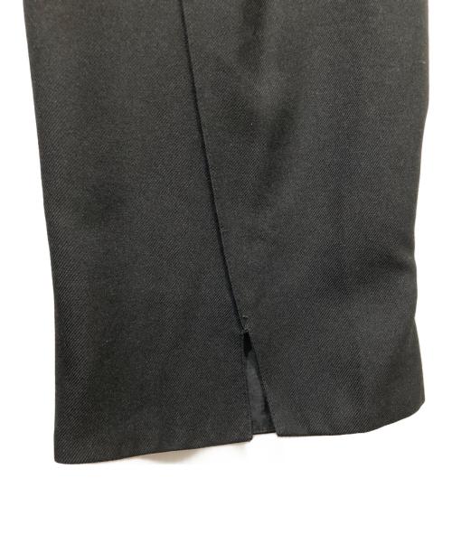 Knuth Marf（クヌースマーフ）knuth marf (クヌースマーフ) フロントスリットパンツ ブラック サイズ:XSの古着・服飾アイテム