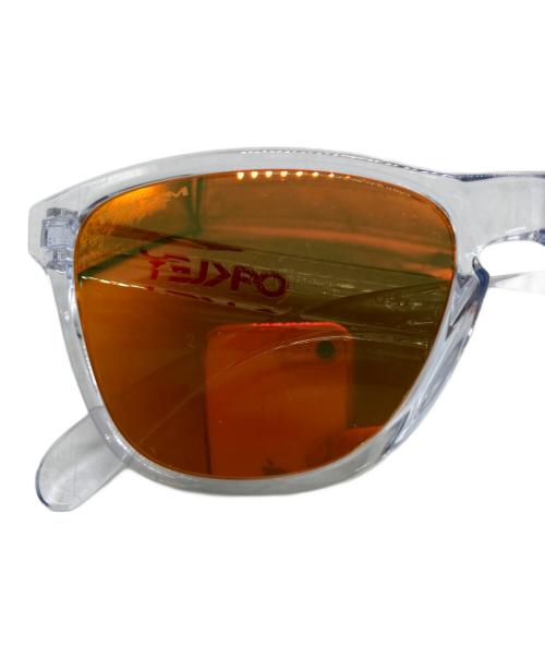 OAKLEY（オークリー）OAKLEY (オークリー) Frogskins/ サングラス クリアの古着・服飾アイテム