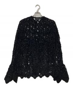 中古・古着通販】AMERI (アメリ) UND MOYA SPANGLE TOP アイボリー
