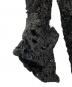 中古・古着 Ameri (アメリ) UND VELOUR LACE PEPLUM KNIT TOP ブラック サイズ:FREE：14000円