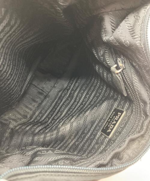 PRADA（プラダ）PRADA (プラダ) ナイロンワンショルダーバッグ ブラックの古着・服飾アイテム
