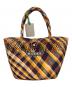 MARNI（マルニ）の古着「Tapis Woven Tote Bag / タピス ウォーヴン トートバッグ」｜オレンジ