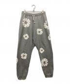 Denim Tearsデニムティアーズ）の古着「Cotton Wreath ドローストリング トラックパンツ」｜グレー