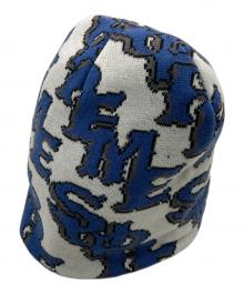 SUPREME（シュプリーム）の古着「Slanted Gothic Outline Beanie」｜ブルー