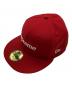 New Era（ニューエラ）の古着「MLB Teams BOX LOGO CAP」｜レッド