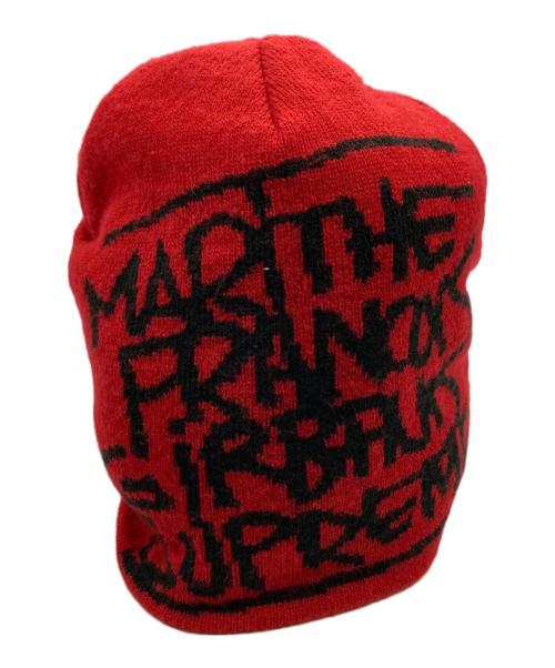 SUPREME（シュプリーム）SUPREME (シュプリーム) MARITHE+FRANCOIS GIRBAUD (マリテフランソワジルボー) Beanie レッドの古着・服飾アイテム