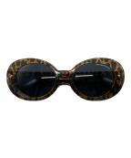 NUMBER (N)INE×SUPREMEナンバーナイン×シュプリーム）の古着「Sunglasses」｜ブラウン×ブラック