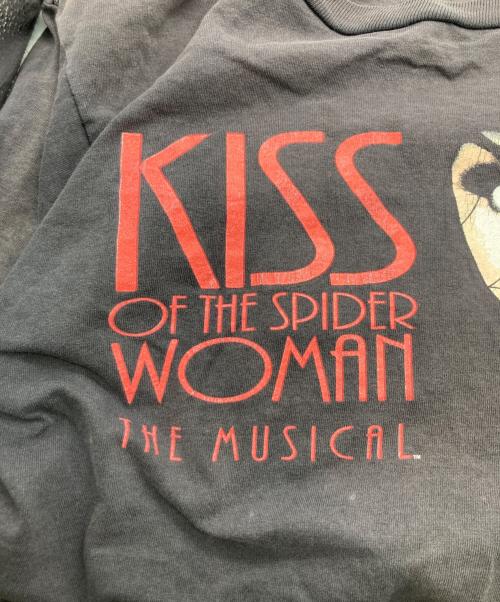 TULTEX（タルテックス）TULTEX (タルテックス) KISS OF THE SPIDER WOMANプリントTシャツ ブラック サイズ:Lの古着・服飾アイテム