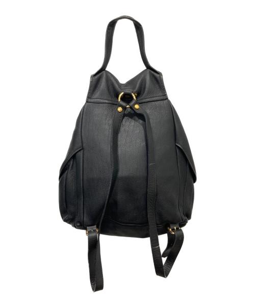 BALLY（バリー）BALLY (バリー) レザーリュック ブラックの古着・服飾アイテム