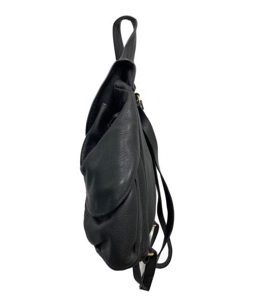 BALLY（バリー）BALLY (バリー) レザーリュック ブラックの古着・服飾アイテム